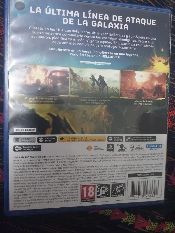 بازی helldivers 2 معاوضه میکنم با هرچی|کنسول، بازی ویدئویی و آنلاین|تهران, ارامنه|دیوار
