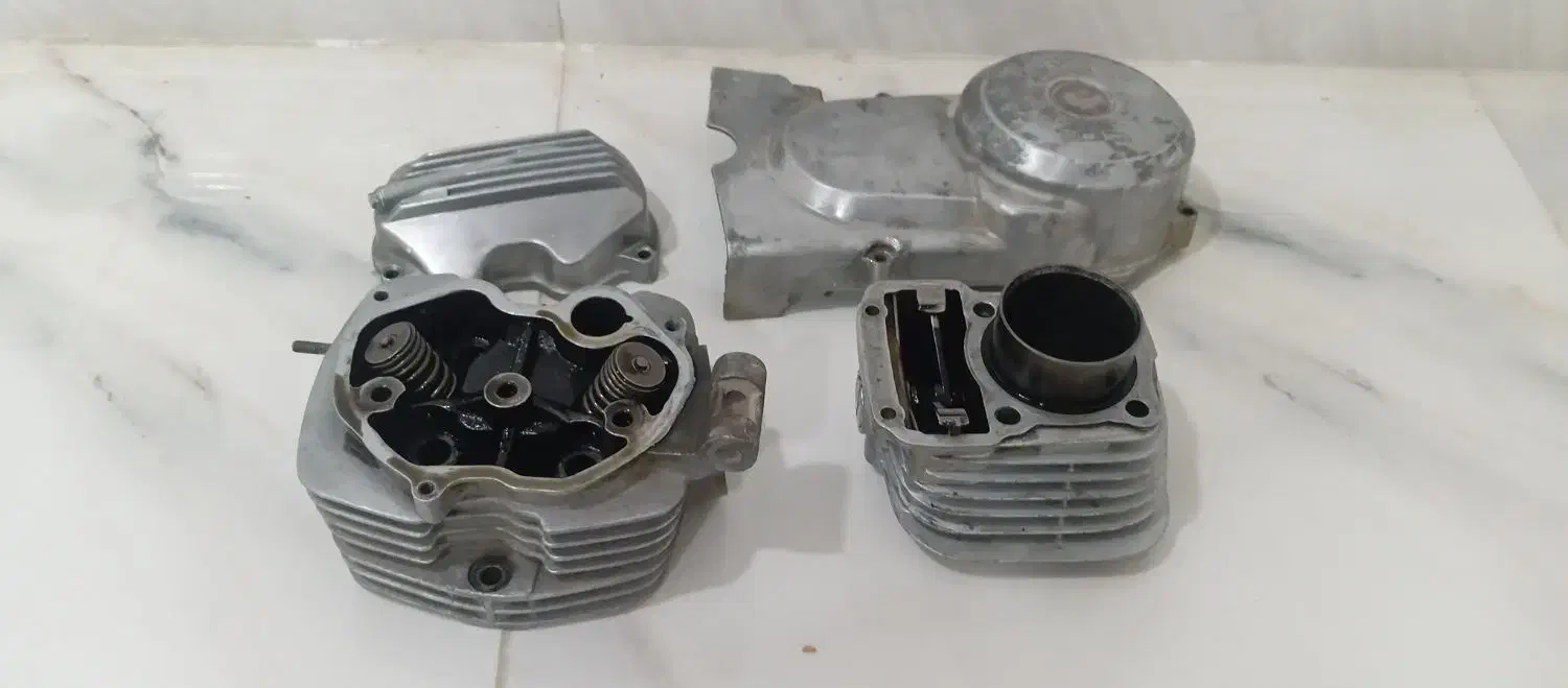 سیلند صفر125سر سیلند پوسته سمت پولی برق|قطعات یدکی و لوازم جانبی|مسجد سلیمان, |دیوار