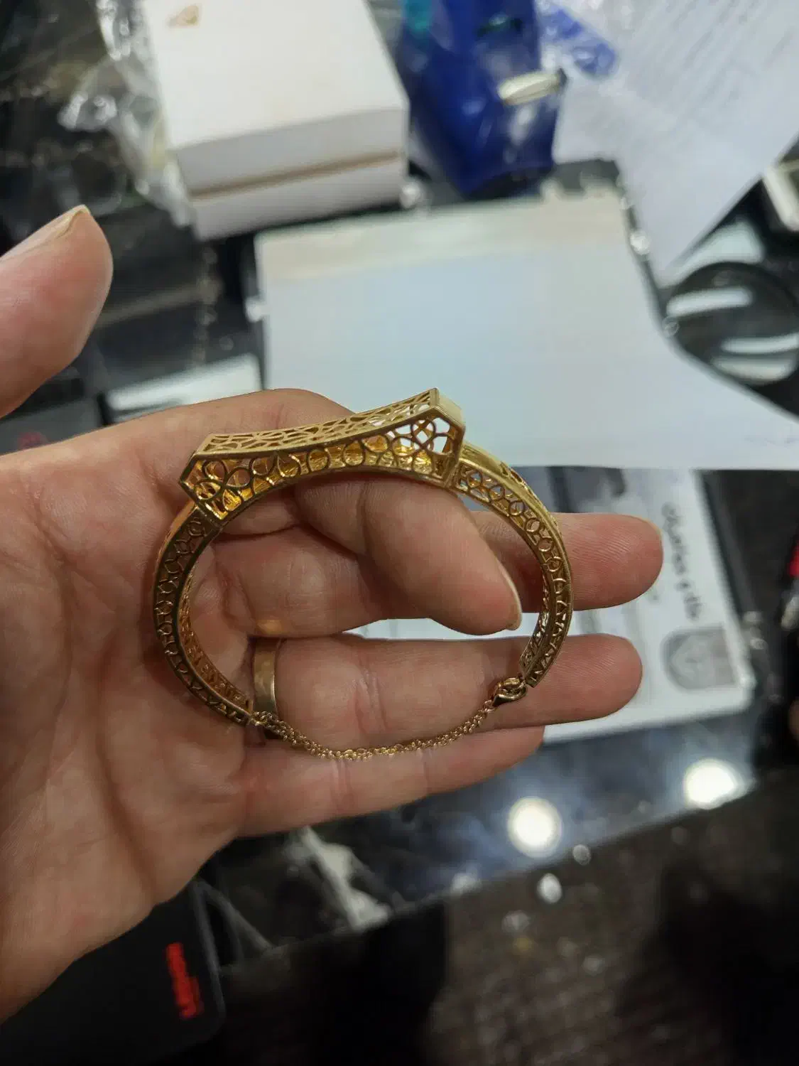 دستبند طلا نو کم اجرت|جواهرات|آذرشهر, |دیوار