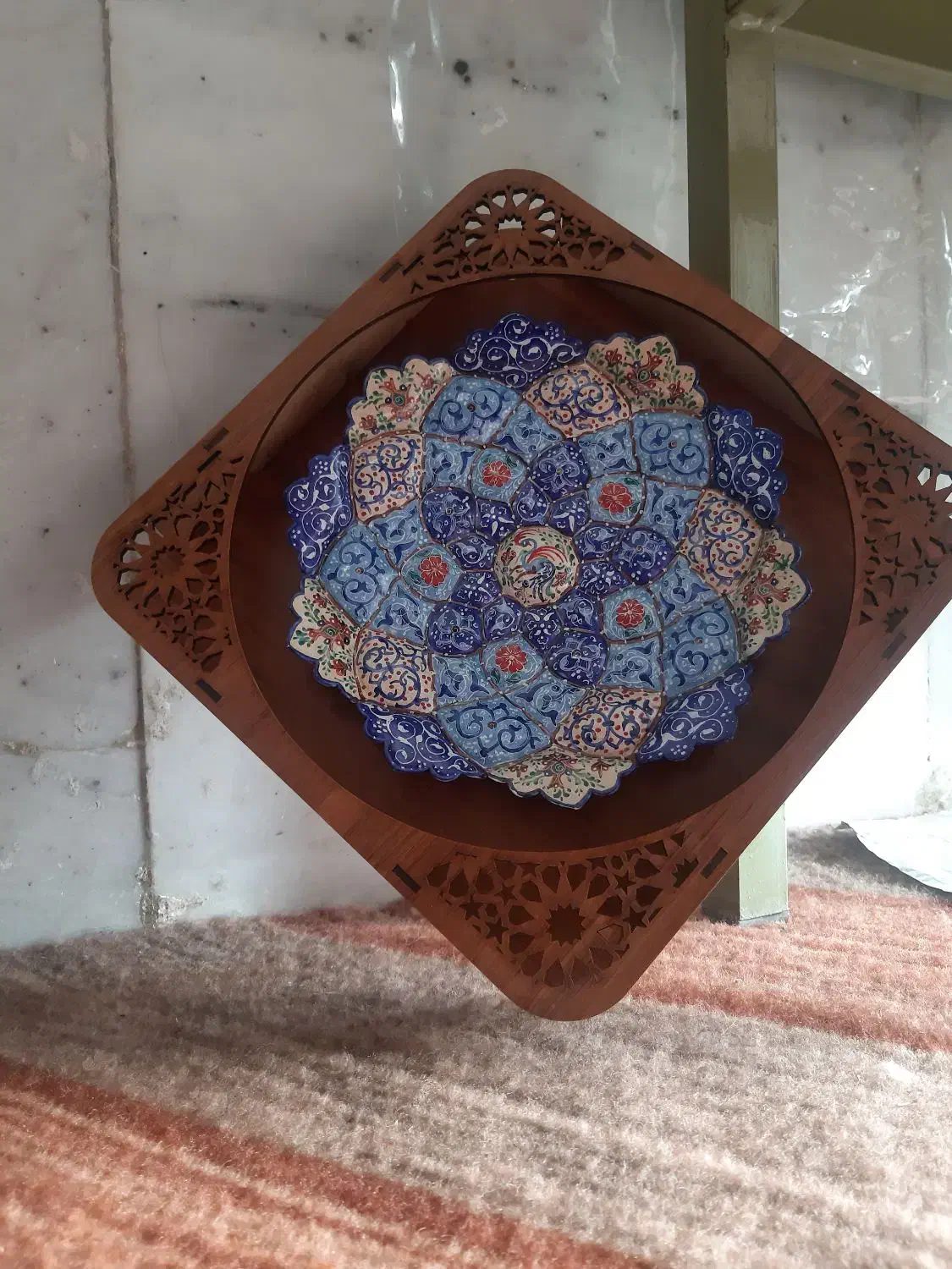 میناکاری|صنایع دستی و سایر لوازم تزئینی|پیر بکران, |دیوار