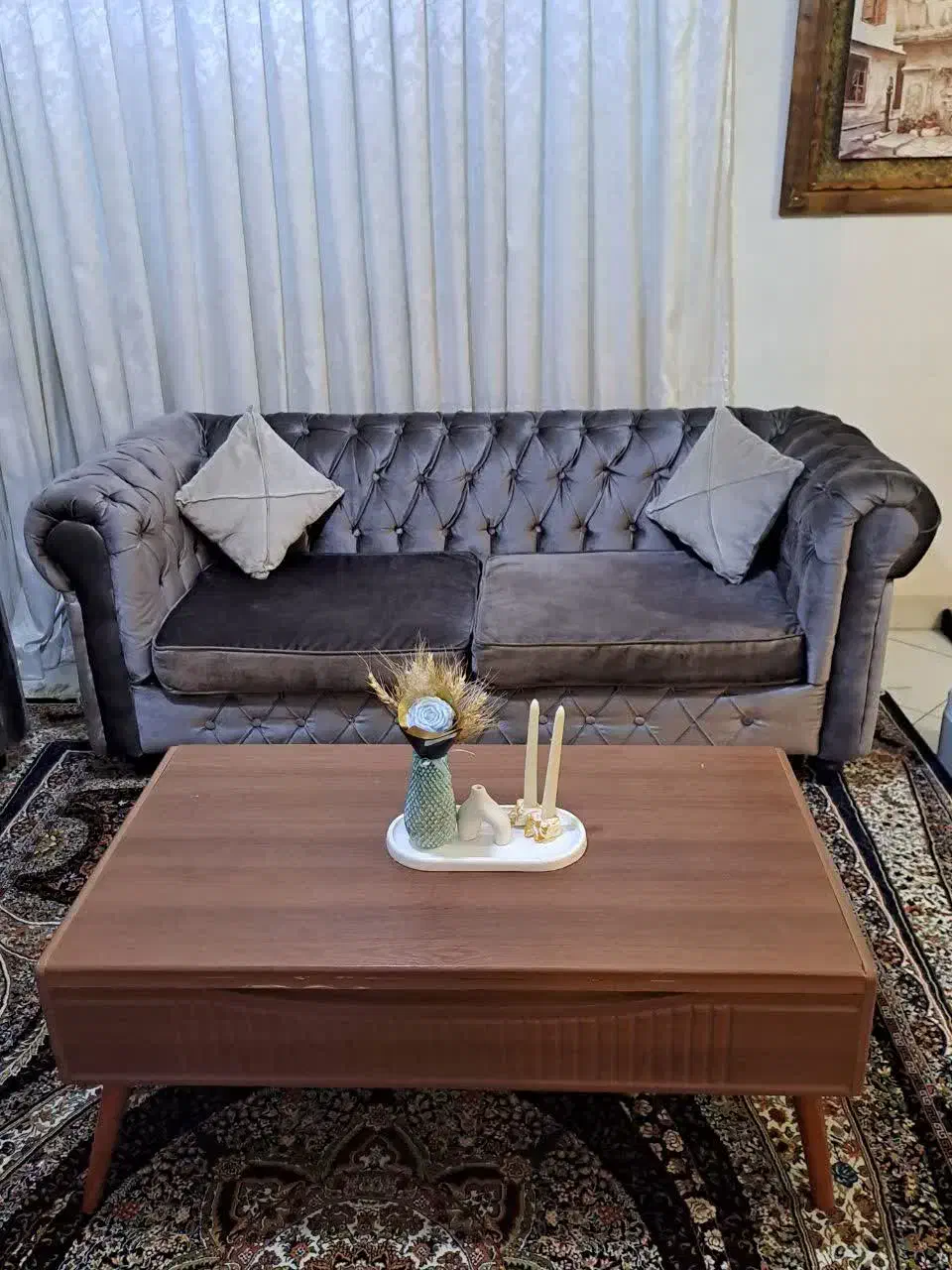 مبل چستر|مبلمان خانگی و میز عسلی|کرج, کمال‌شهر|دیوار