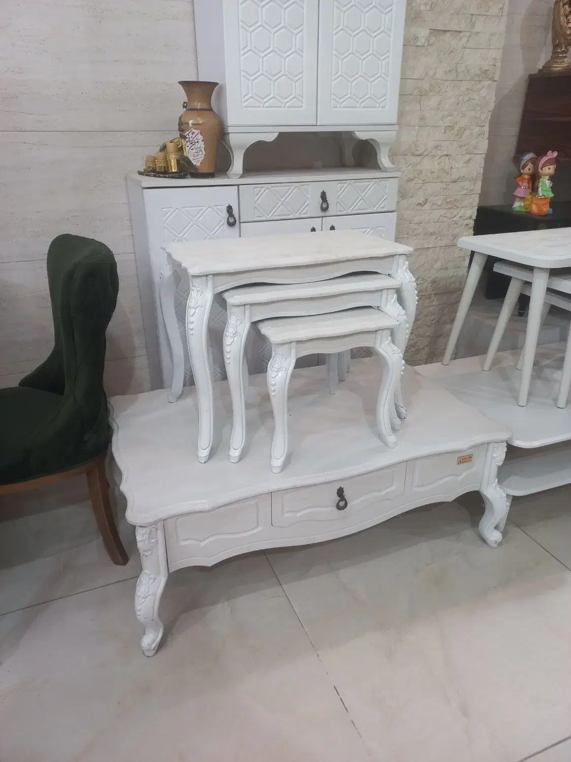 جلومبلی شرکتی در حد صفر|مبلمان خانگی و میز عسلی|مهاباد (آذربایجان غربی), |دیوار