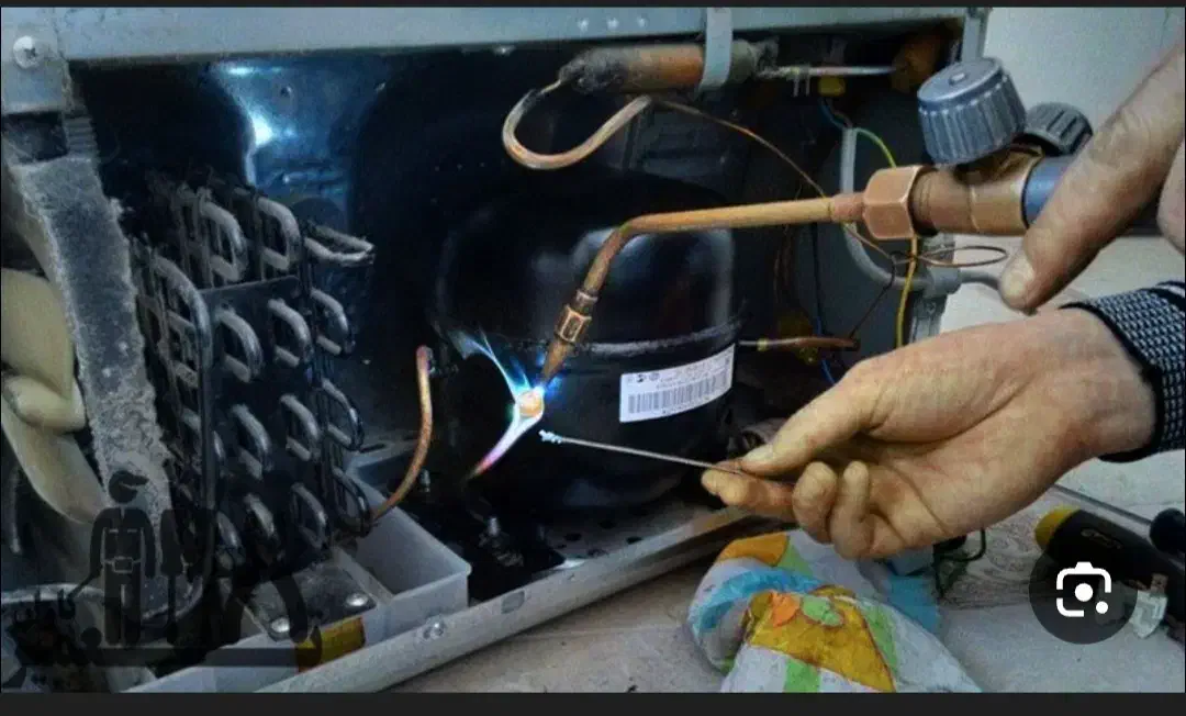 تعمیرات گازکیری کولر و یخچال فریزر و ساید آبادان|خدمات پیشه و مهارت|آبادان, |دیوار