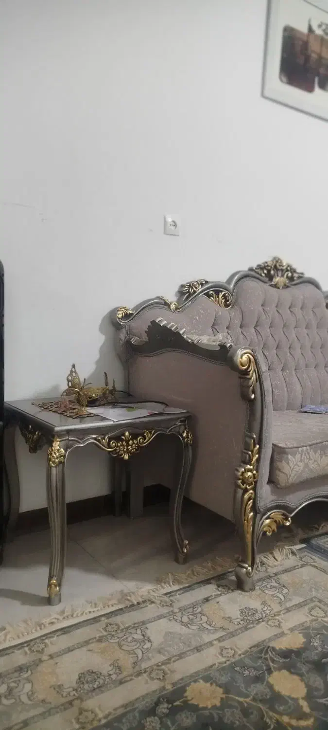 مبل و عسلی|مبلمان خانگی و میز عسلی|خمین, |دیوار