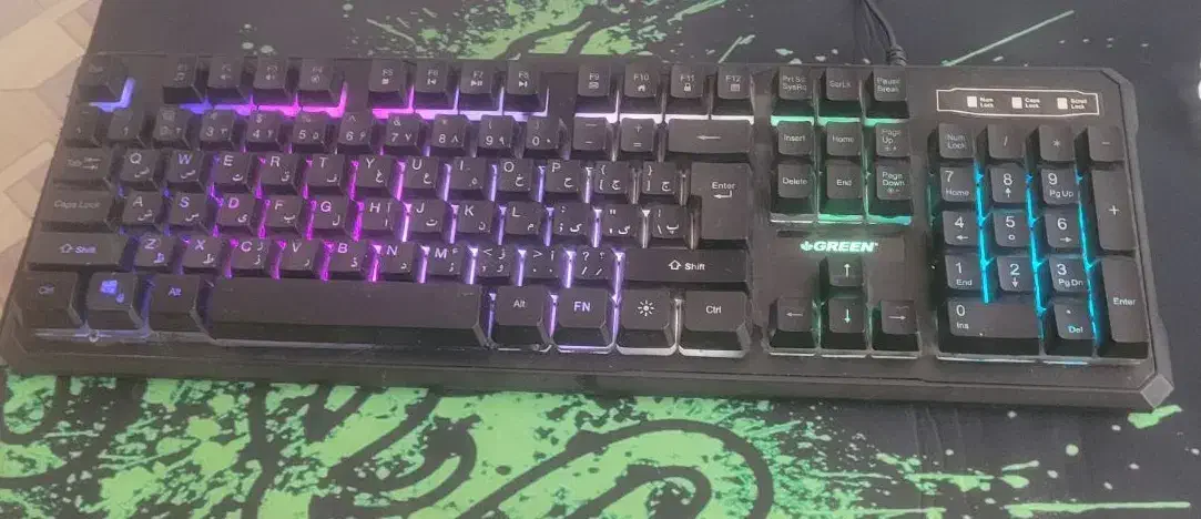 کیبورد و موس گیمینگ گرین و گلوریوس|قطعات و لوازم جانبی رایانه|یزد, |دیوار