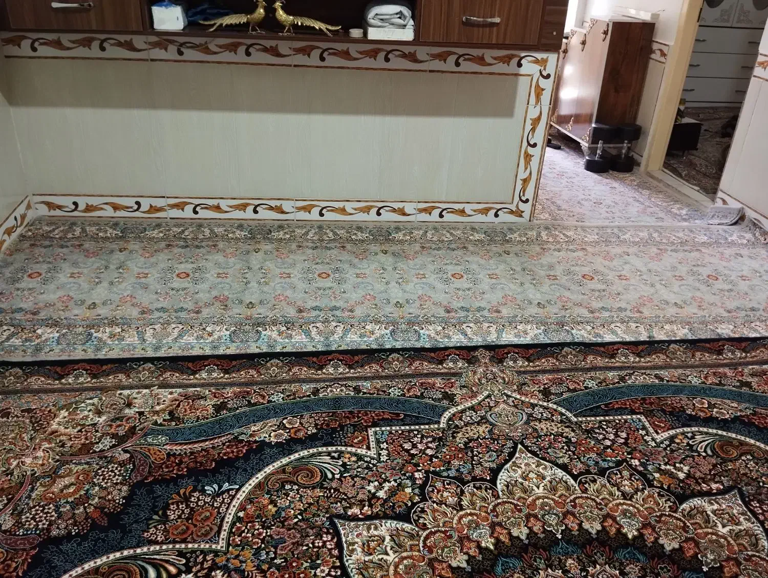 کناره فرش ۷۰۰ شانه|فرش|بروجرد, |دیوار