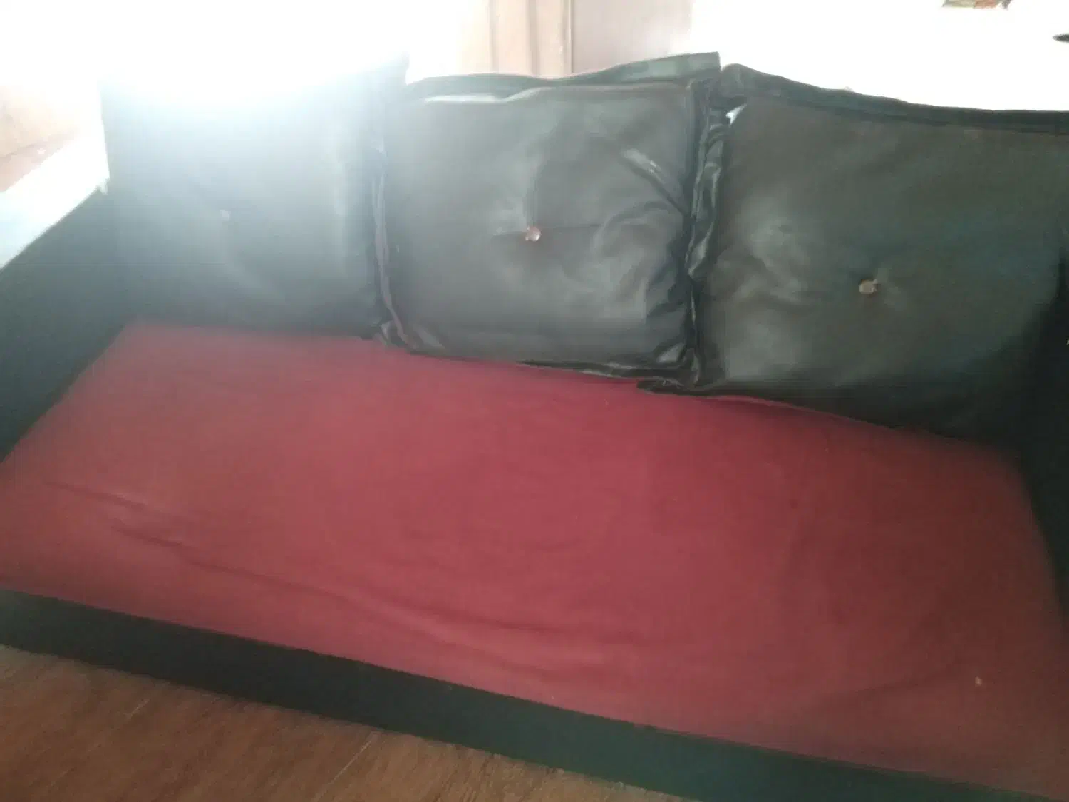 مبل استیل نیمه چرم|مبلمان خانگی و میز عسلی|رامسر, |دیوار