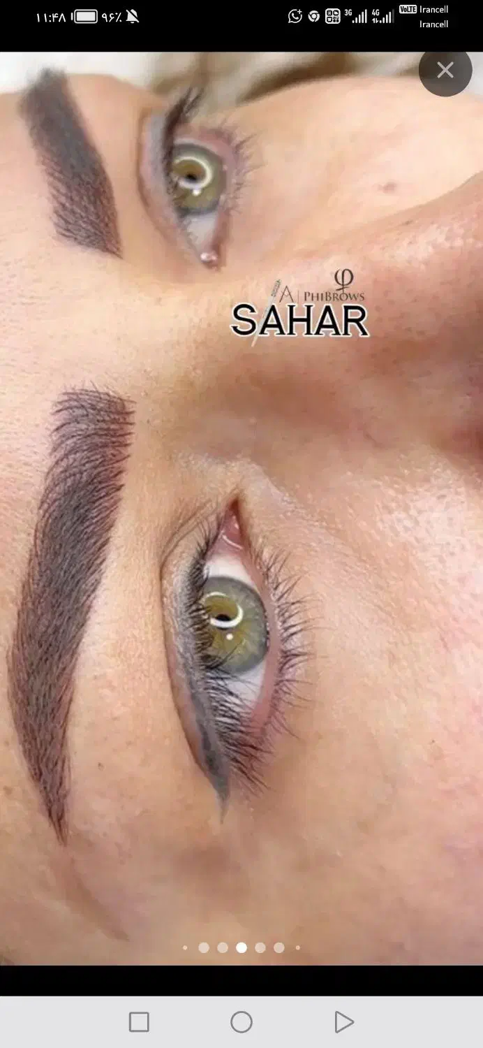 اپلاسیون میکروابروشیدلب خط چشم لیفت مژه وابرو|خدمات آرایشگری و زیبایی|فردیس, فردیس|دیوار