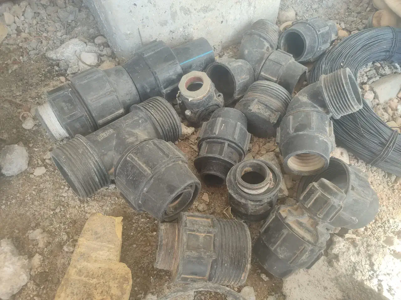 رابط درپوش کمربند سه راهی  90و 75 در|مصالح و تجهیزات ساختمان|کازرون, |دیوار