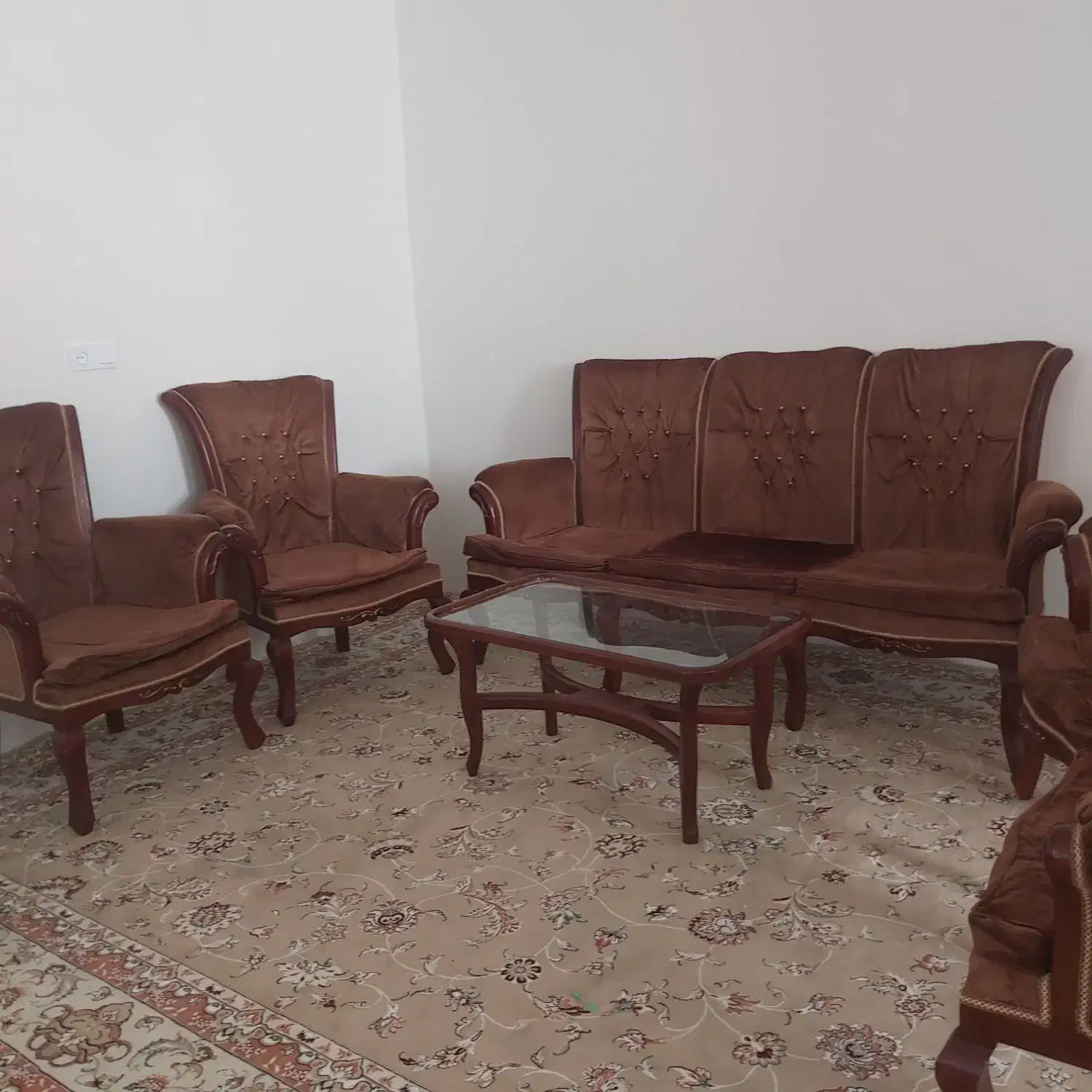 مبل ۷ نفره|مبلمان خانگی و میز عسلی|شازند, |دیوار