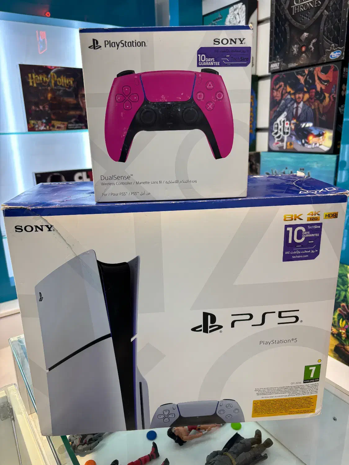 دستگاه PS5 اسلیم استاندارد دو دسته اروپا|کنسول، بازی ویدئویی و آنلاین|تهران, پرستار|دیوار