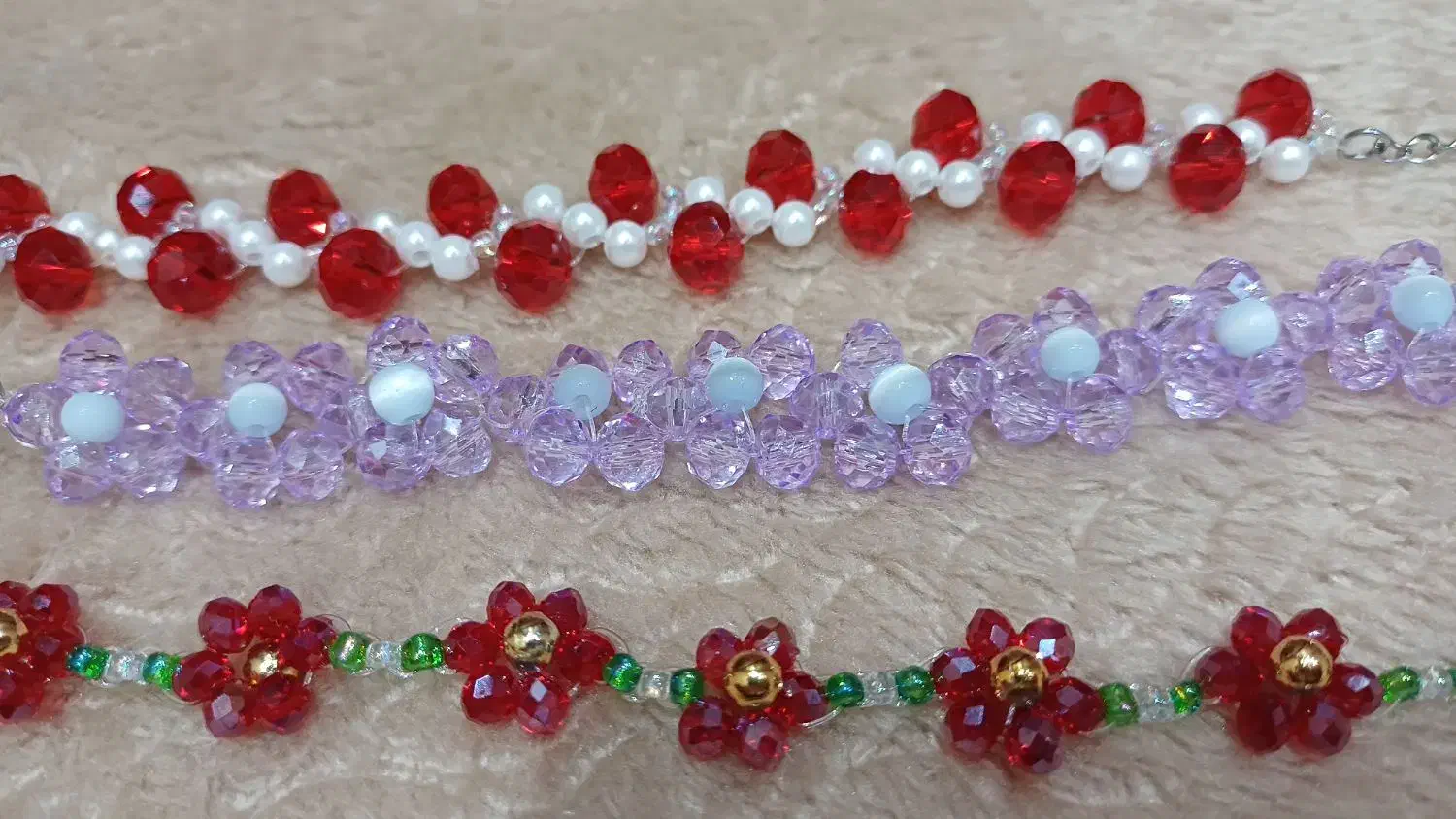 دستبند های دستساز جذاب کریستال|بدلیجات|نجف‌آباد, شیخ بهایی جنوبی|دیوار