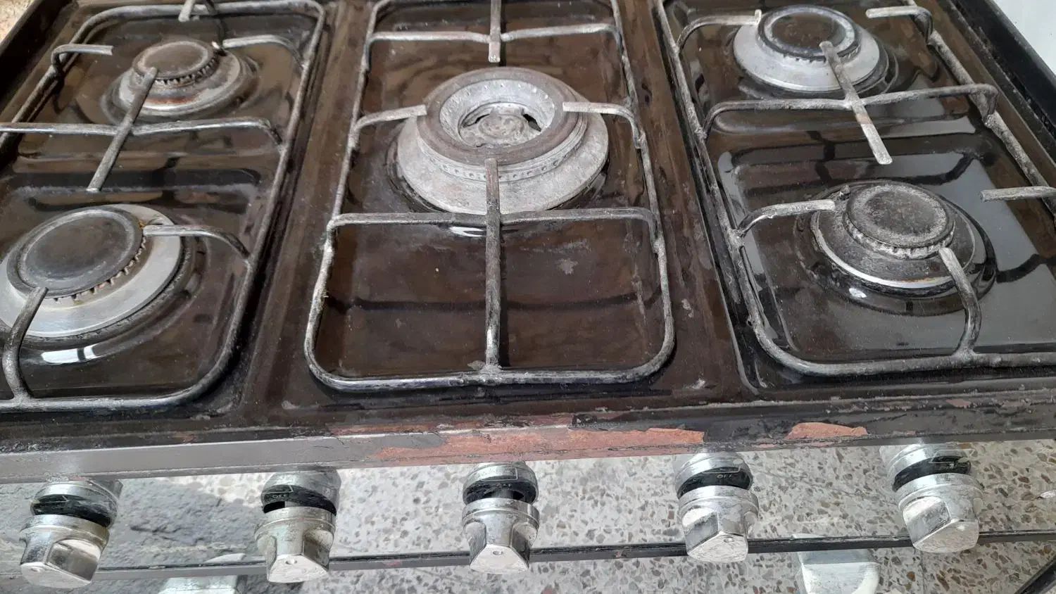 اجاق گاز پنج شعله|اجاق گاز و لوازم برقی پختوپز|ایذه, |دیوار