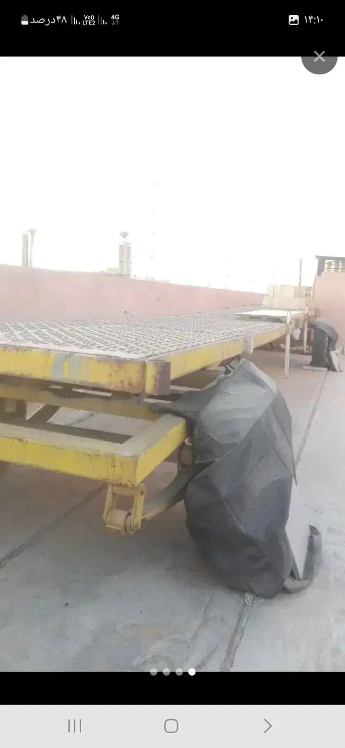 تریلی کفی حمل لوله|قطعات یدکی و لوازم جانبی|چهاردانگه (تهران), |دیوار