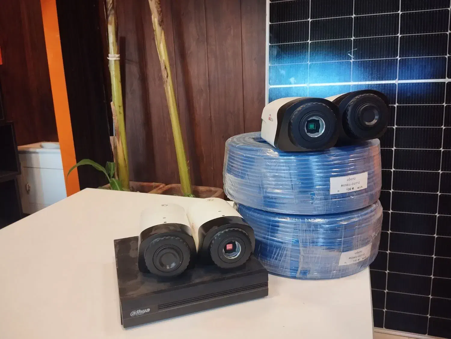 پک چهارتایی دوربین مداربسته|دوربین مداربسته|بروجرد, |دیوار