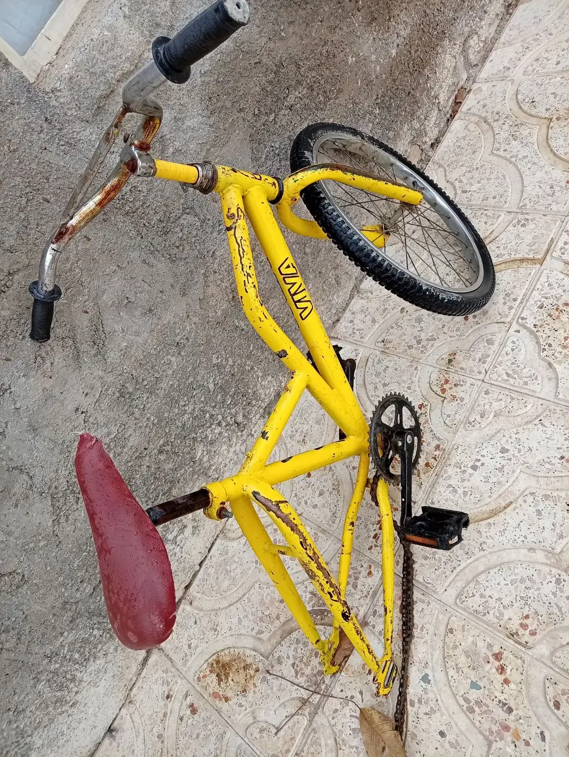 دوچرخه ۲۰ زرد|دوچرخه، اسکیت، اسکوتر|قره چای, |دیوار