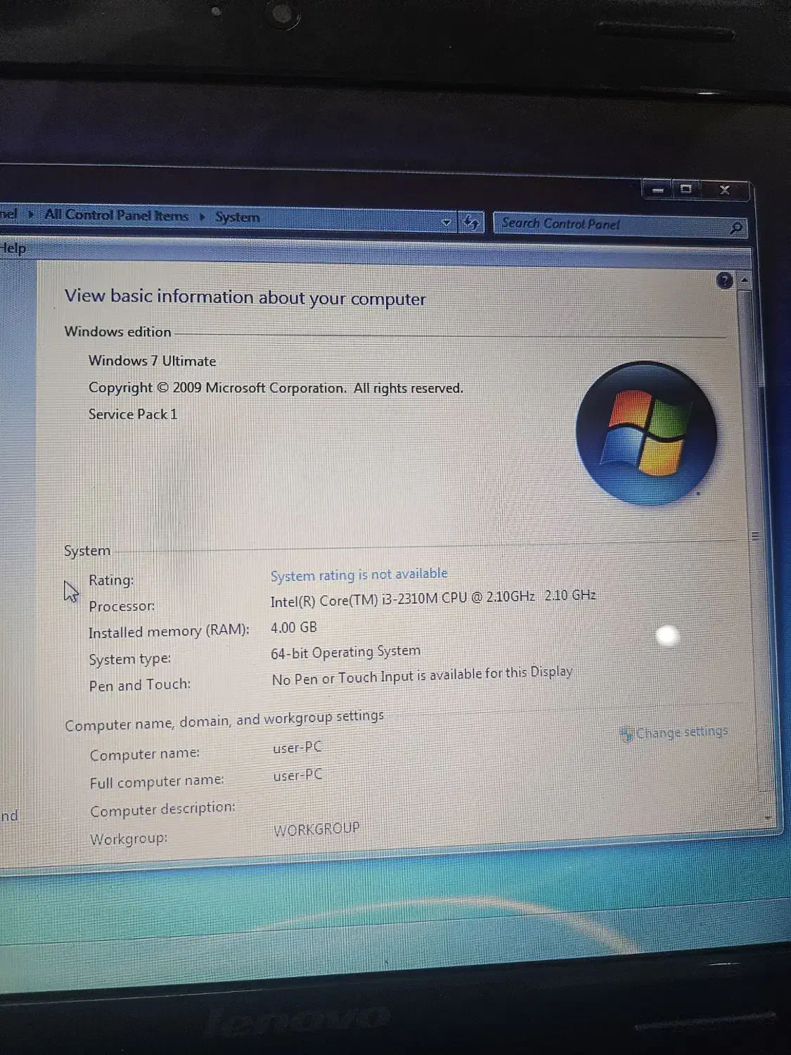 لنوو G470 با شارژر|رایانه همراه|اصفهان, آهنگران|دیوار