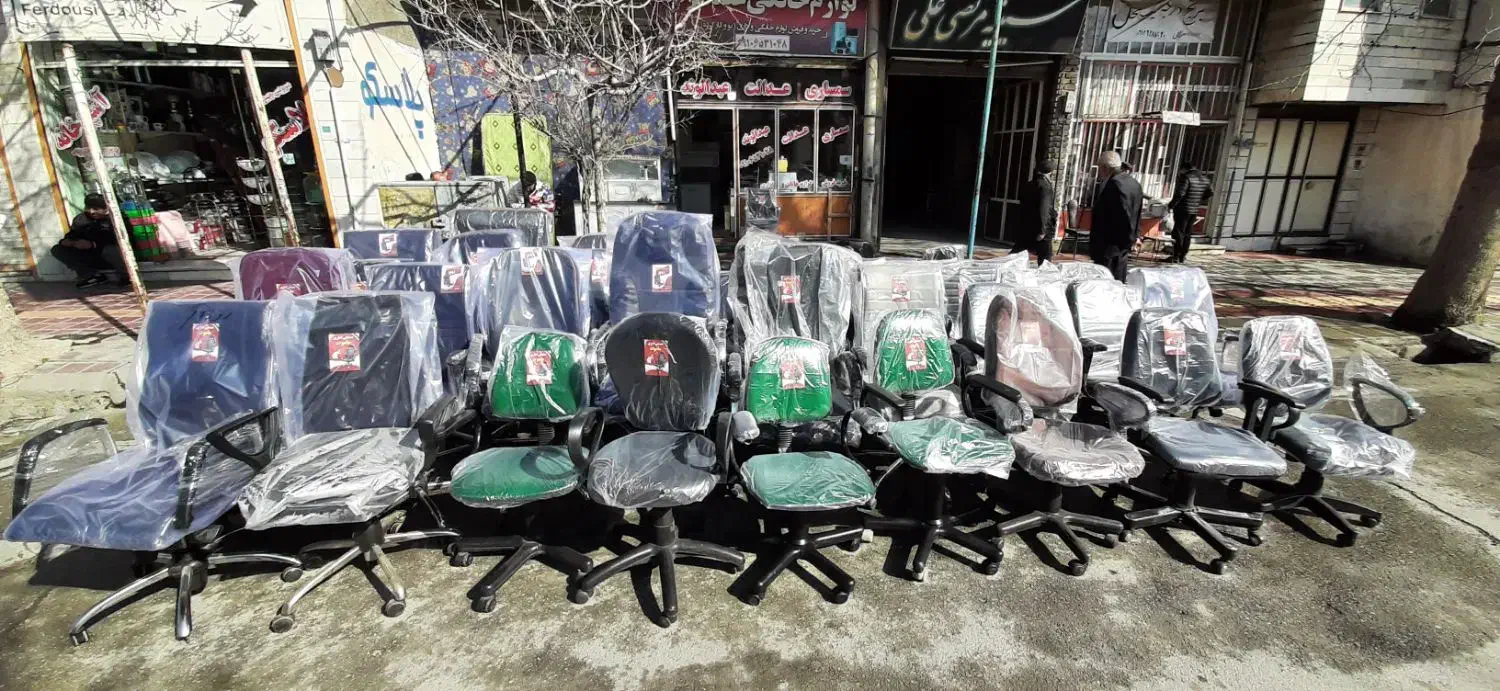 انواع صندلی مدیریت اداری و کامپیوتر کارکرده|صندلی و نیمکت|دورود, |دیوار