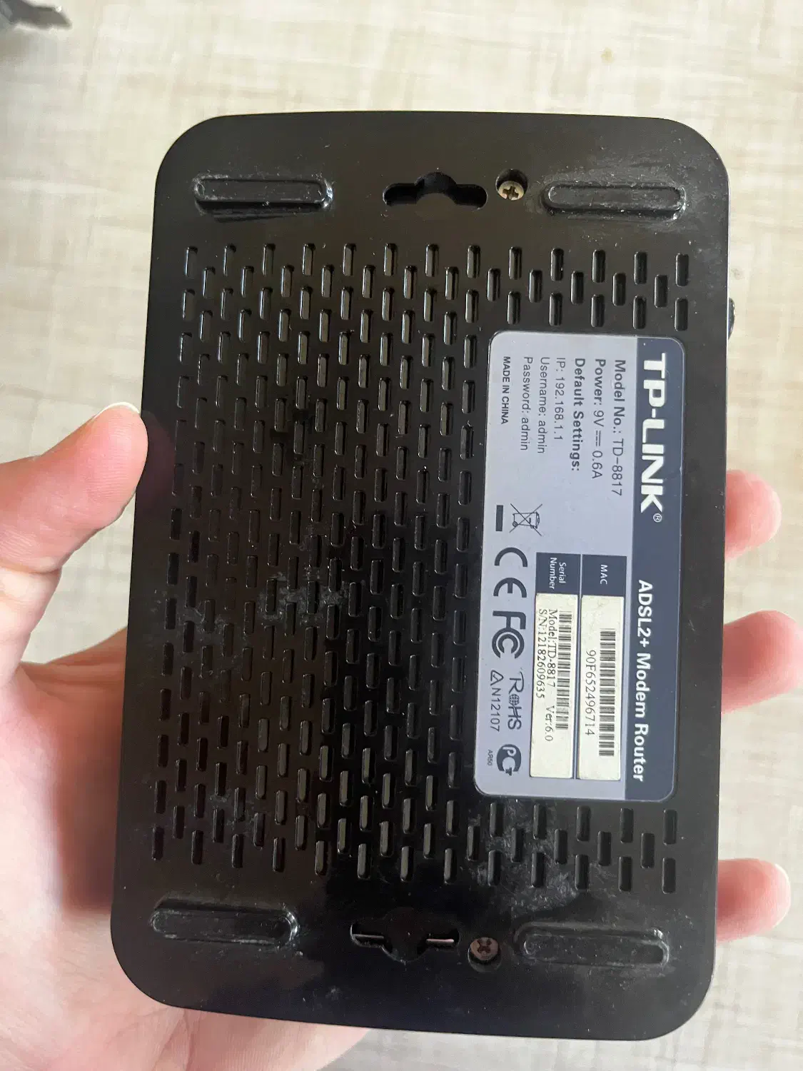 مودم adsl|مودم و تجهیزات شبکه|کرج, باغستان|دیوار