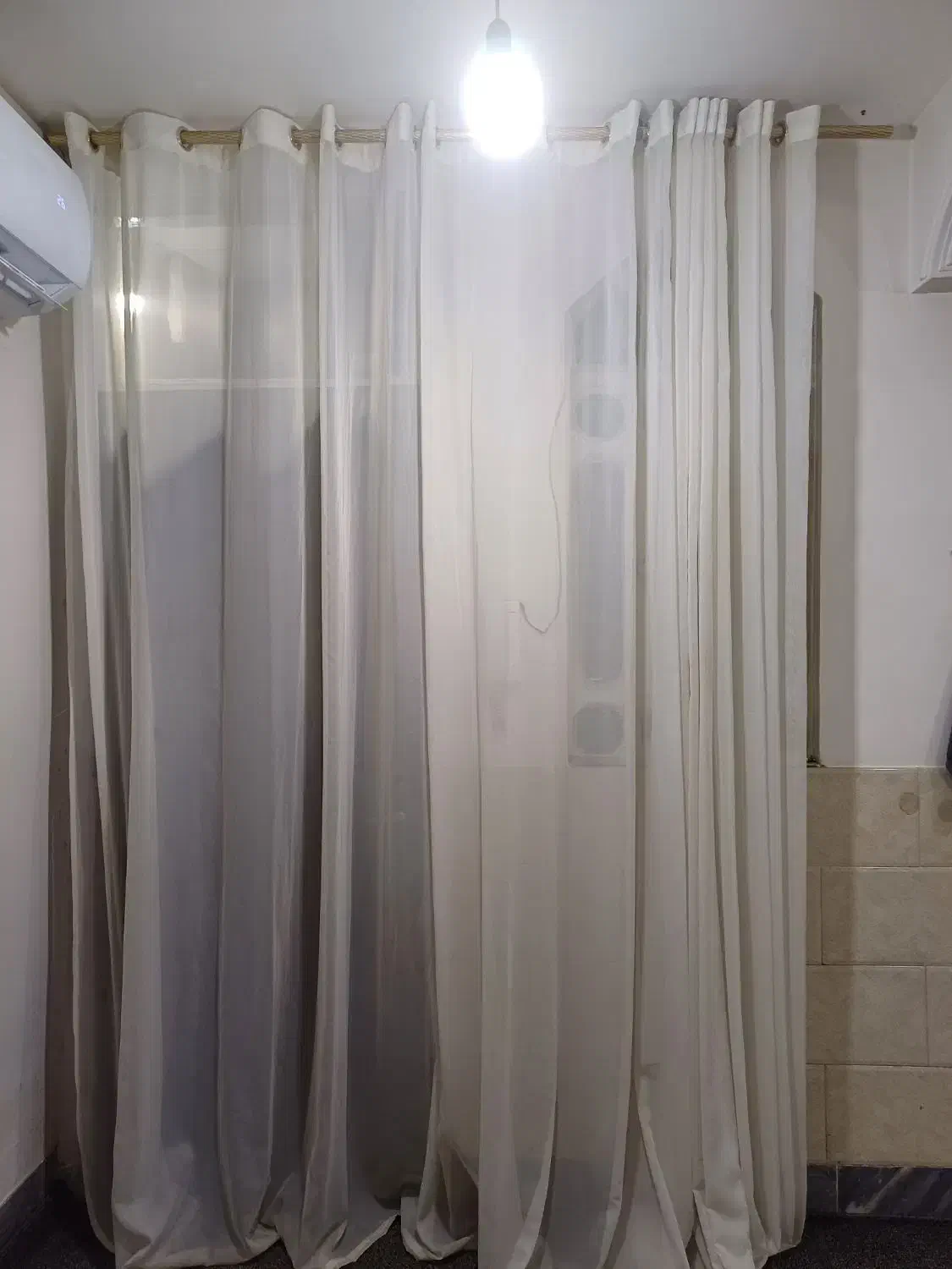 پرده حریر|پرده، رانر، رومیزی|قم, علی آباد سعدگان|دیوار