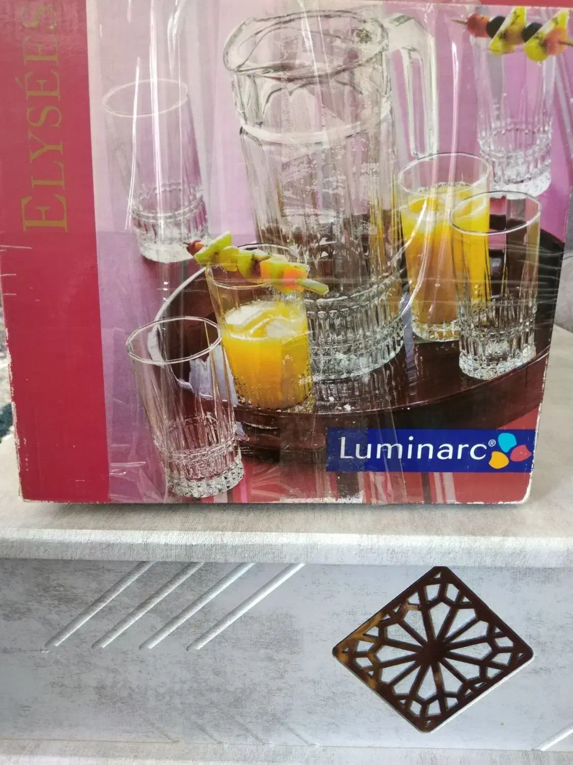 پارچ ولیوان لومینارک اصل نو|ظروف سرو و پذیرایی|سبزوار, مدرس|دیوار