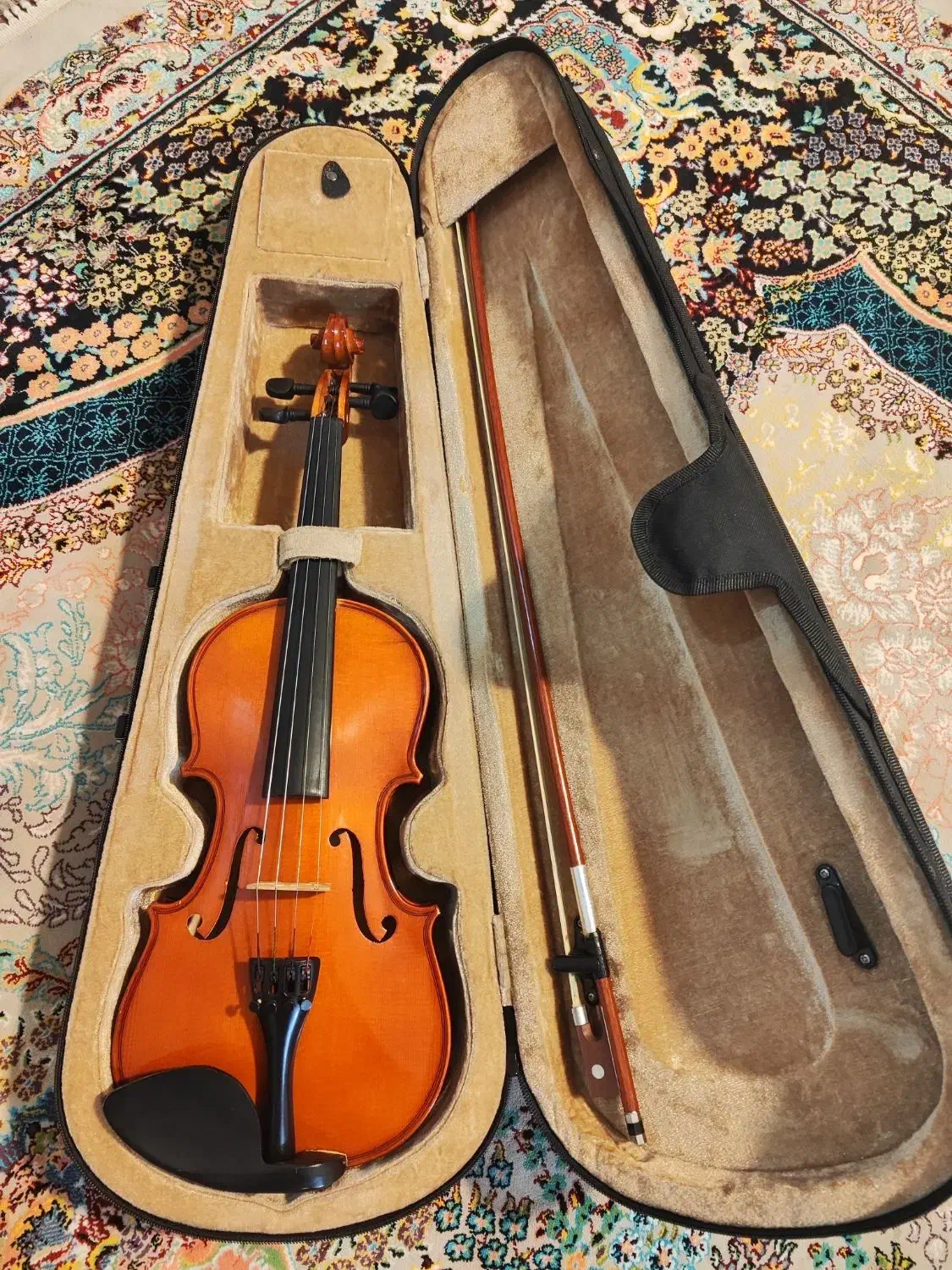 ویولن آماتی 3/4  سه چهارم|ویولن|خرم‌آباد, |دیوار