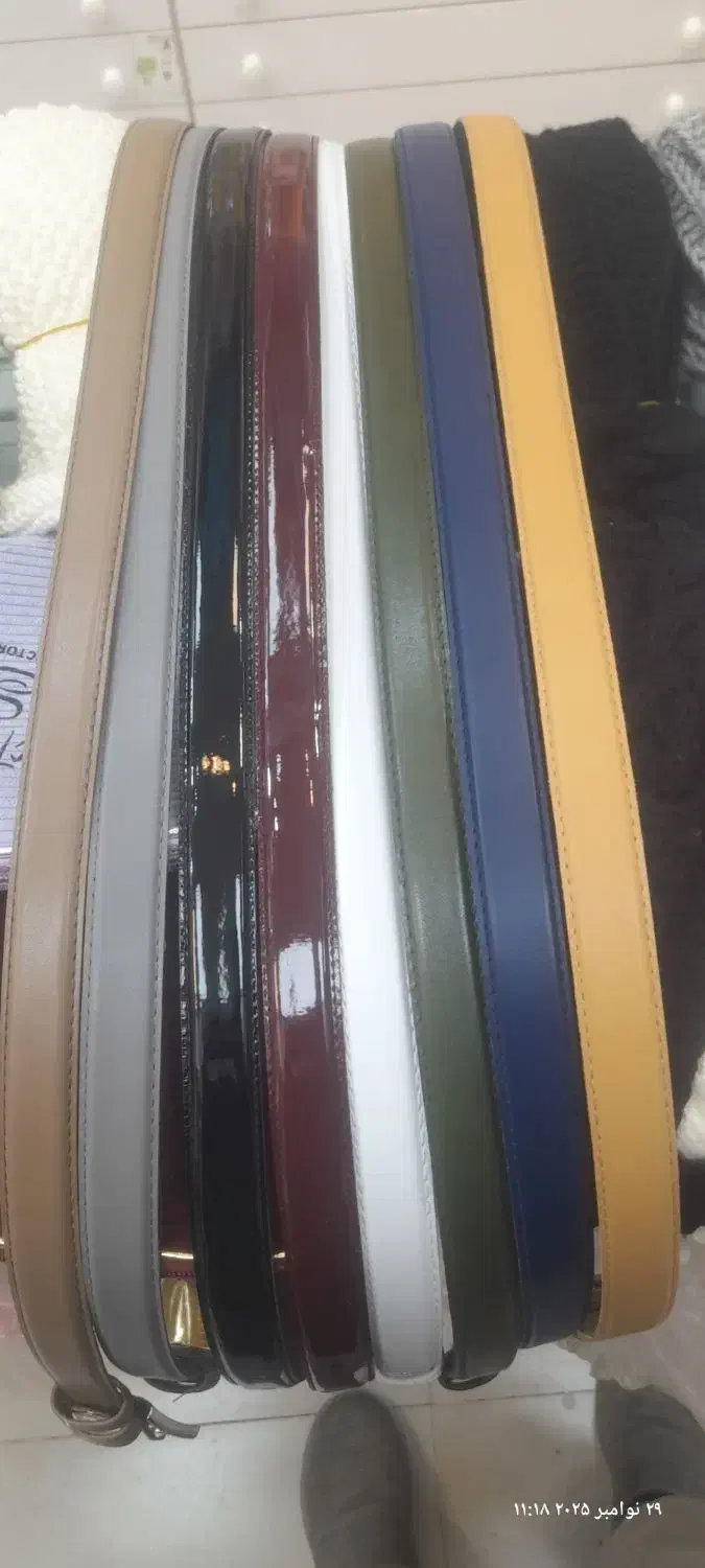 8 عدد کمربند در رنگهای مختلف|کیف، کفش، کمربند|گرگان, |دیوار