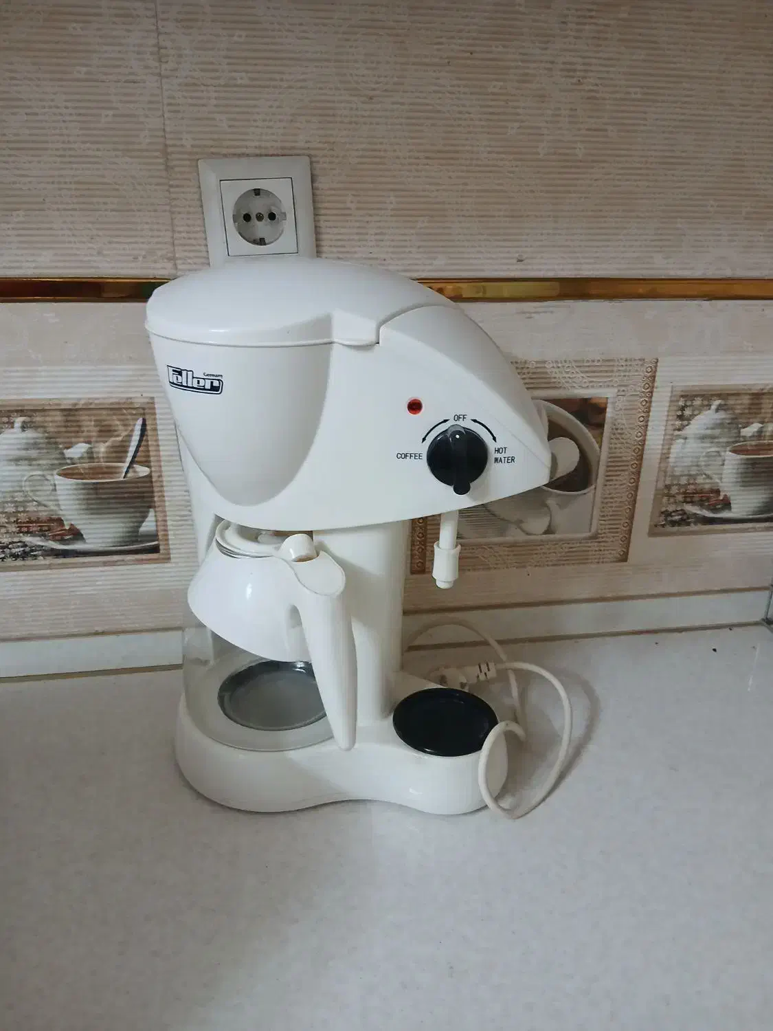 قهوه ساز فلر|سماور، چای‌ساز، قهوه‌ساز|قم, باجک یک|دیوار