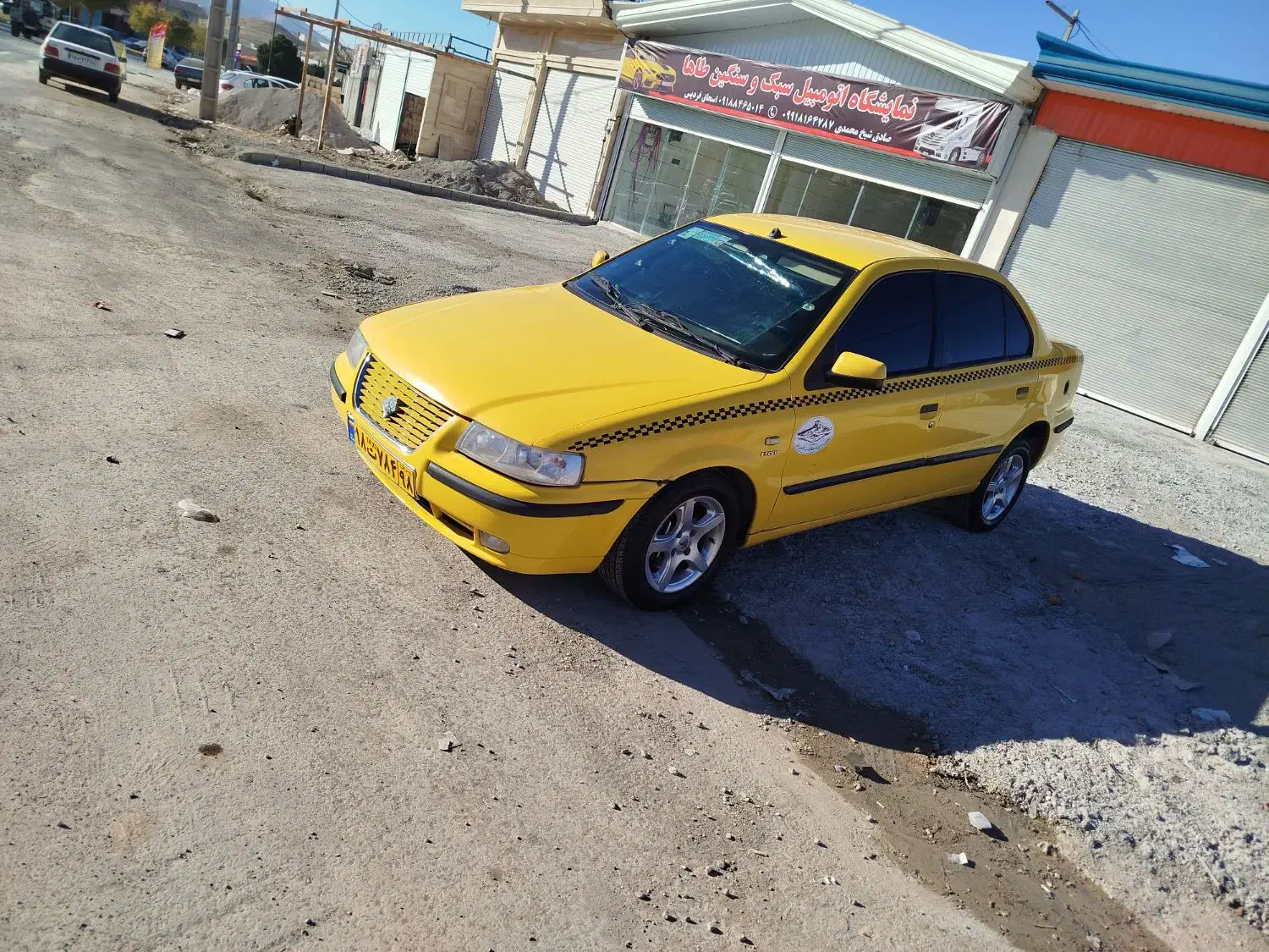 سمند تاکسی 93 متور EF7|خودرو سواری و وانت|ایلام, |دیوار