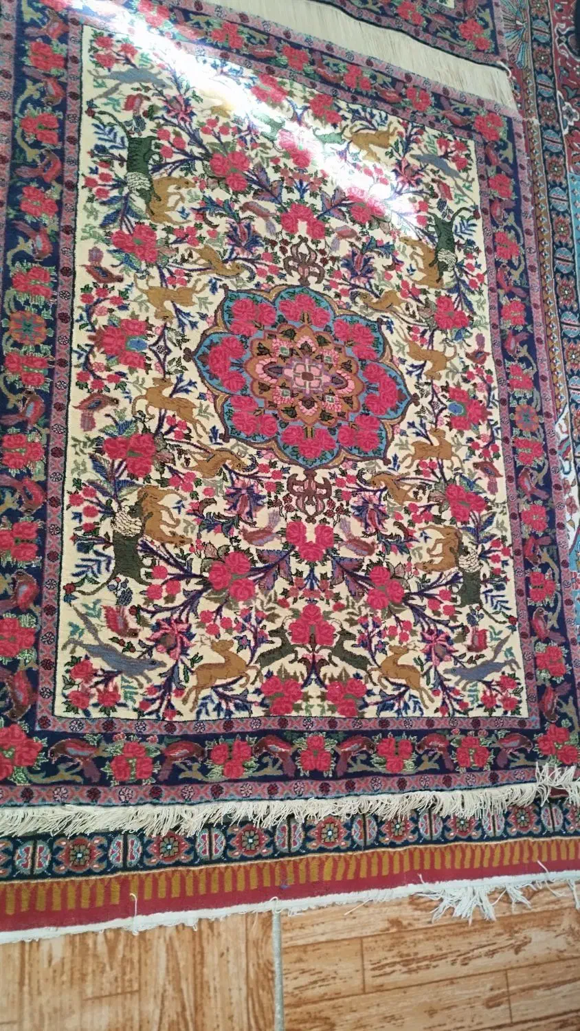 قالی دستباف|فرش|قروه, |دیوار