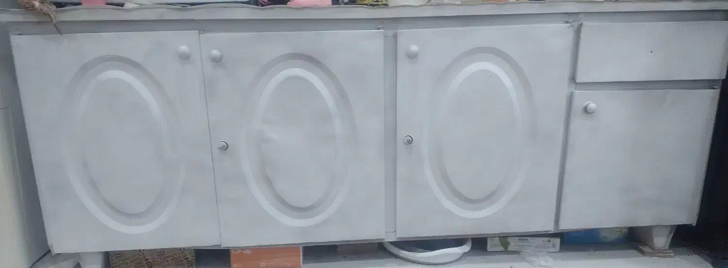 کمد فلزی 4درب محکم بدون زنگ زدگی|جاکفشی، کمد، دراور|برازجان, |دیوار