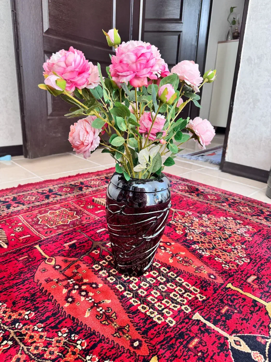 گل مصنوعی زیبا نوی نو|گل مصنوعی|نجفآباد, گلدشت|دیوار