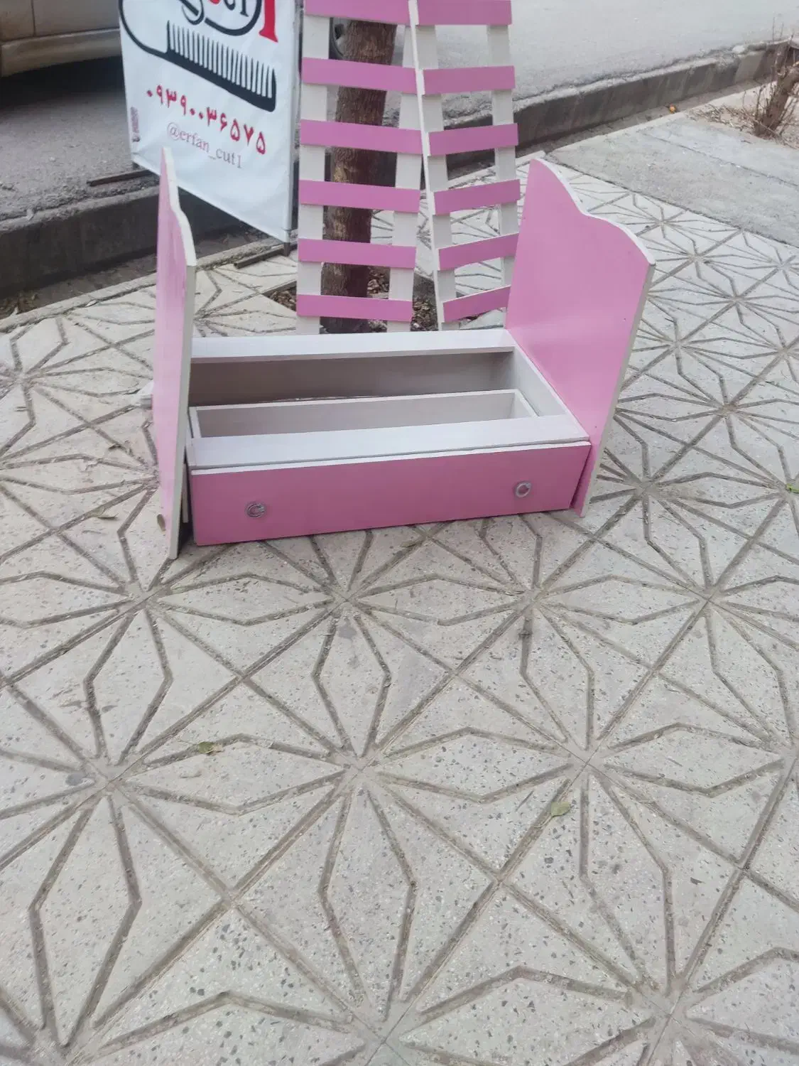 تخت بچه ام دی اف چوبی|تخت و صندلی بچه|کوهدشت, |دیوار