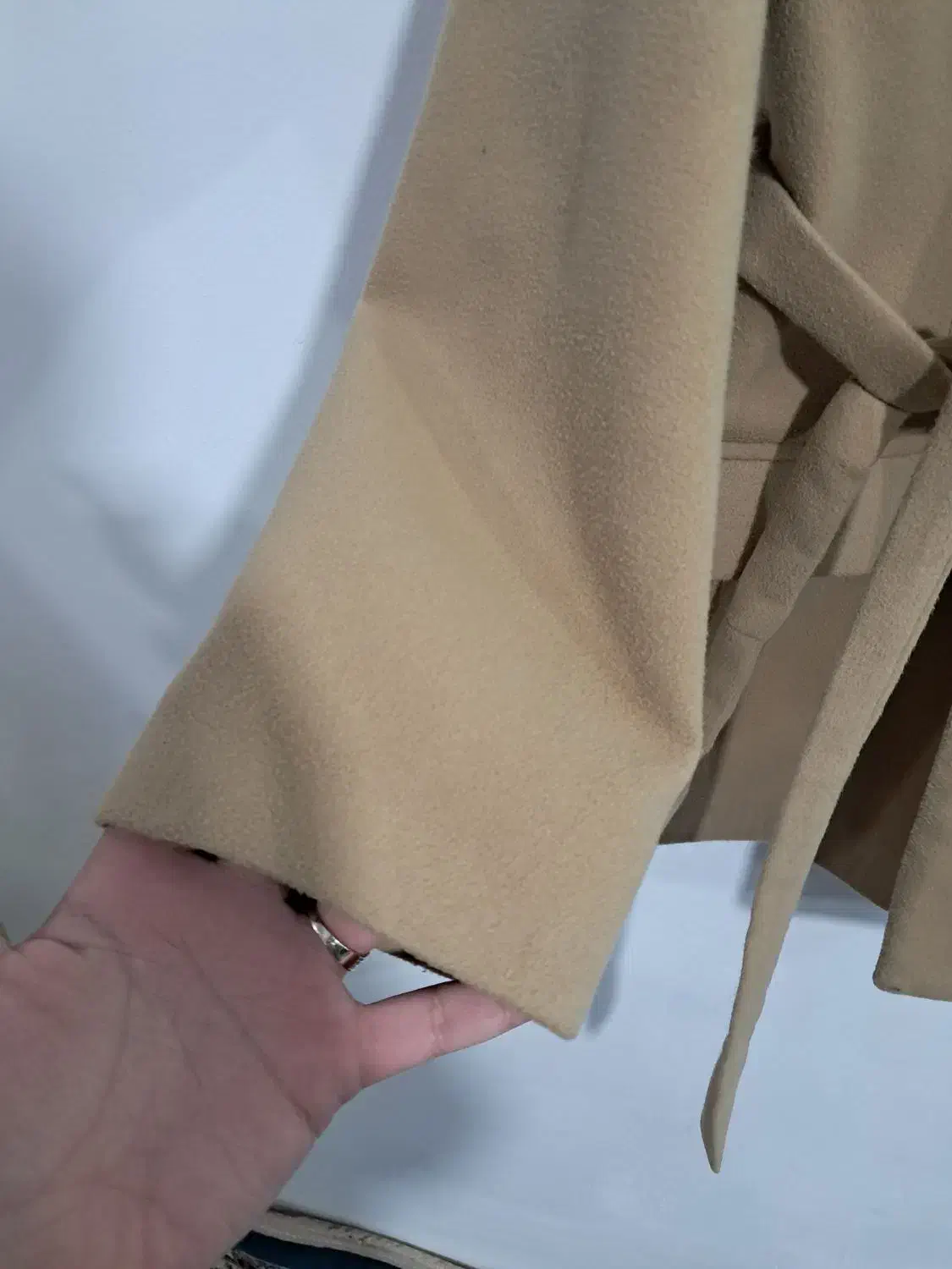 پالتو فوتر زنانه کرمی|لباس|شهریار, شهرک بهاران (ویره)|دیوار