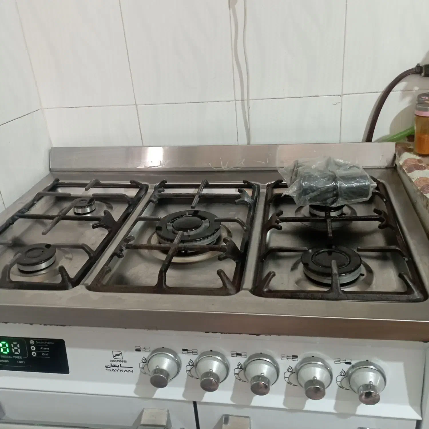 اجاق گاز با جاسیب زمینی پیاز جا قابلمه|اجاق گاز و لوازم برقی پخت‌وپز|گناباد, |دیوار