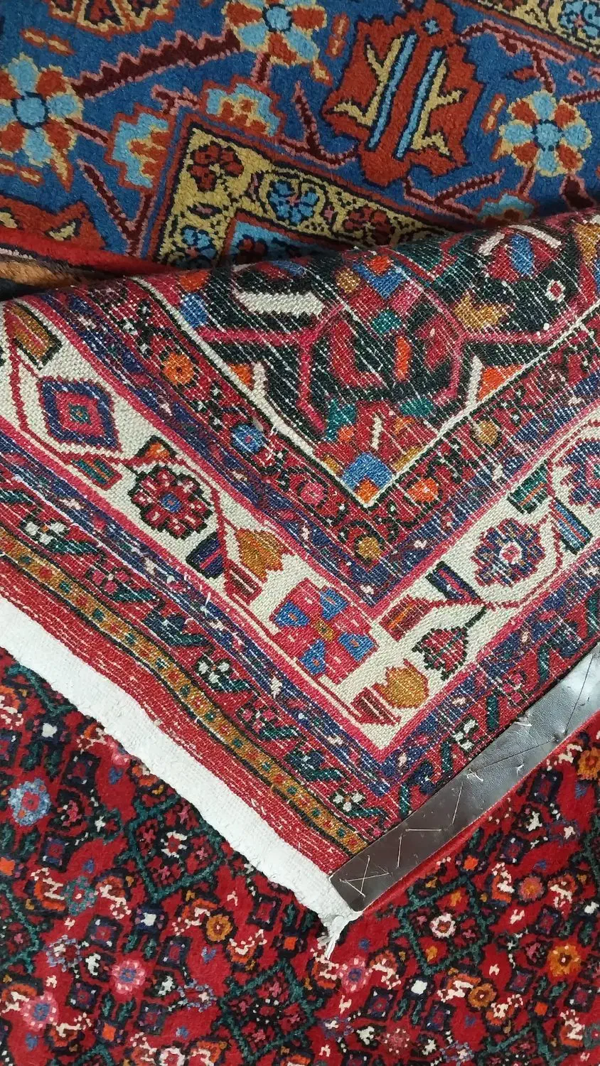 جفت۶متری دستباف پشم حسین آباد همدان|فرش|دورود, |دیوار