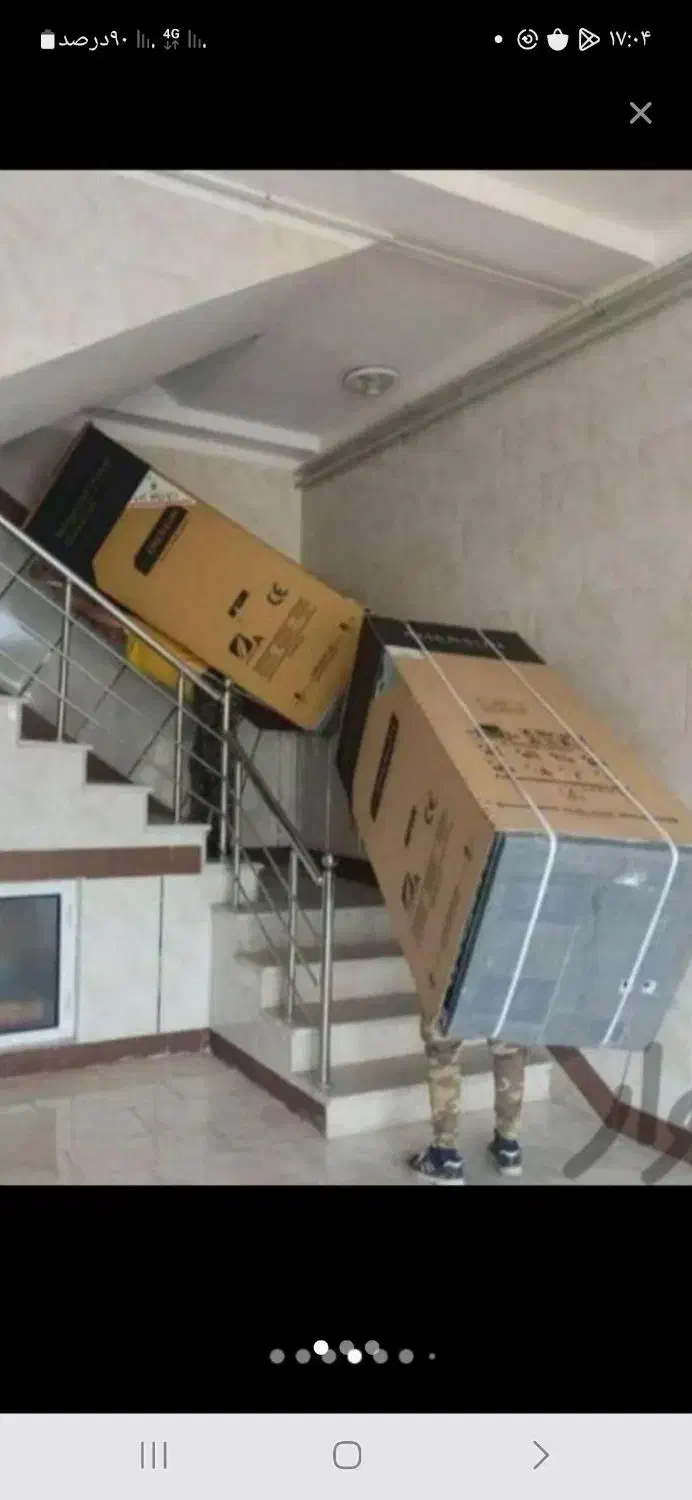 حمل اثاثیه منزل با کادر حرفه ای|خدمات حمل و نقل|خمینی‌شهر, |دیوار