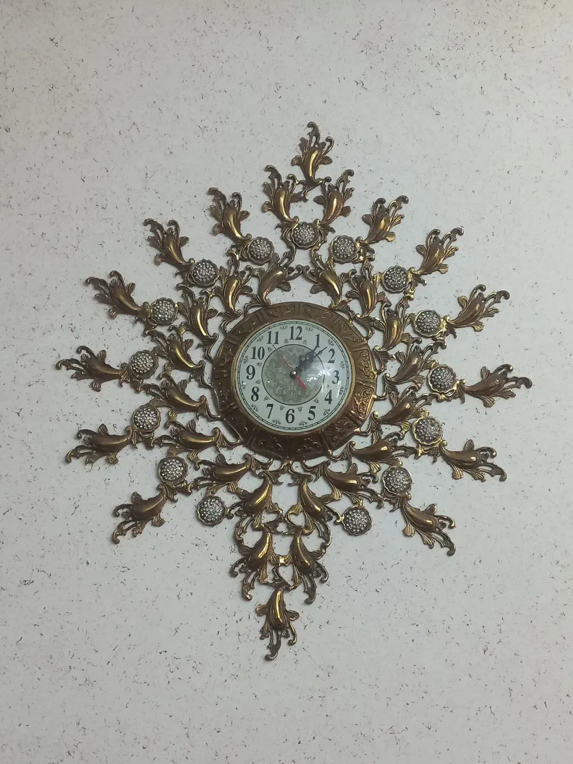 ساعت برنز و چوبی|ساعت دیواری و تزئینی|مشگین شهر, |دیوار