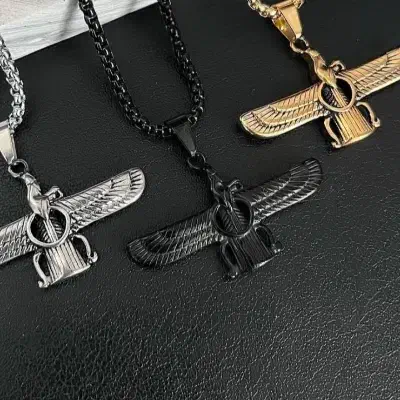 گردنبند مشکی فروهر|بدلیجات|ملایر, |دیوار