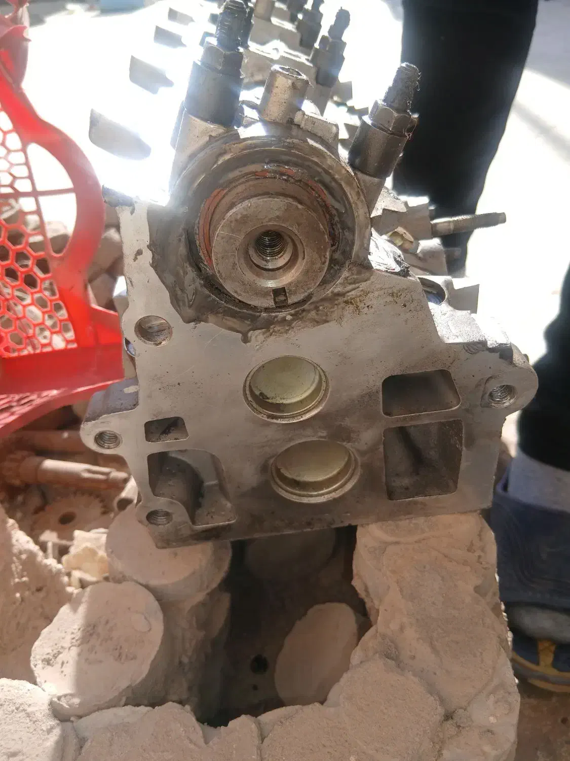 سر سیلند کامل ۴۰۵ xu7 سالم قدیمی|قطعات یدکی و لوازم جانبی|رفسنجان, |دیوار