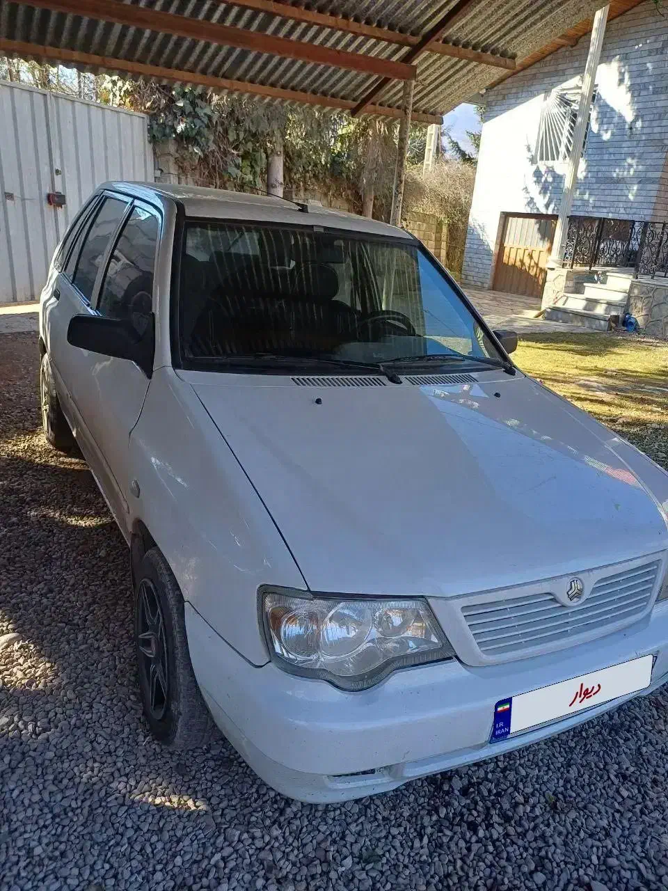 پراید ۱۱۱ سفید مدل ۹۲ بیرنگ|خودرو سواری و وانت|تنکابن, |دیوار