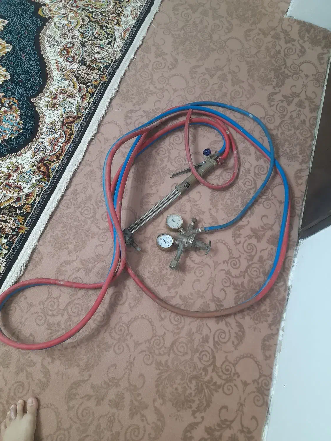 مانومتر هواگاز ودسته پیک وشیلنگ|ابزارآلات|مراغه, |دیوار