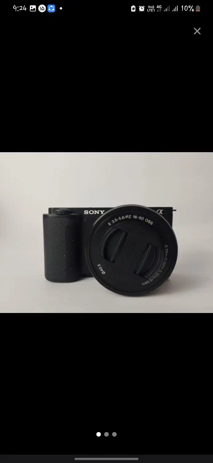 دوربین  zve10 سونی|دوربین عکاسی و فیلمبرداری|مشهد, ده دی|دیوار