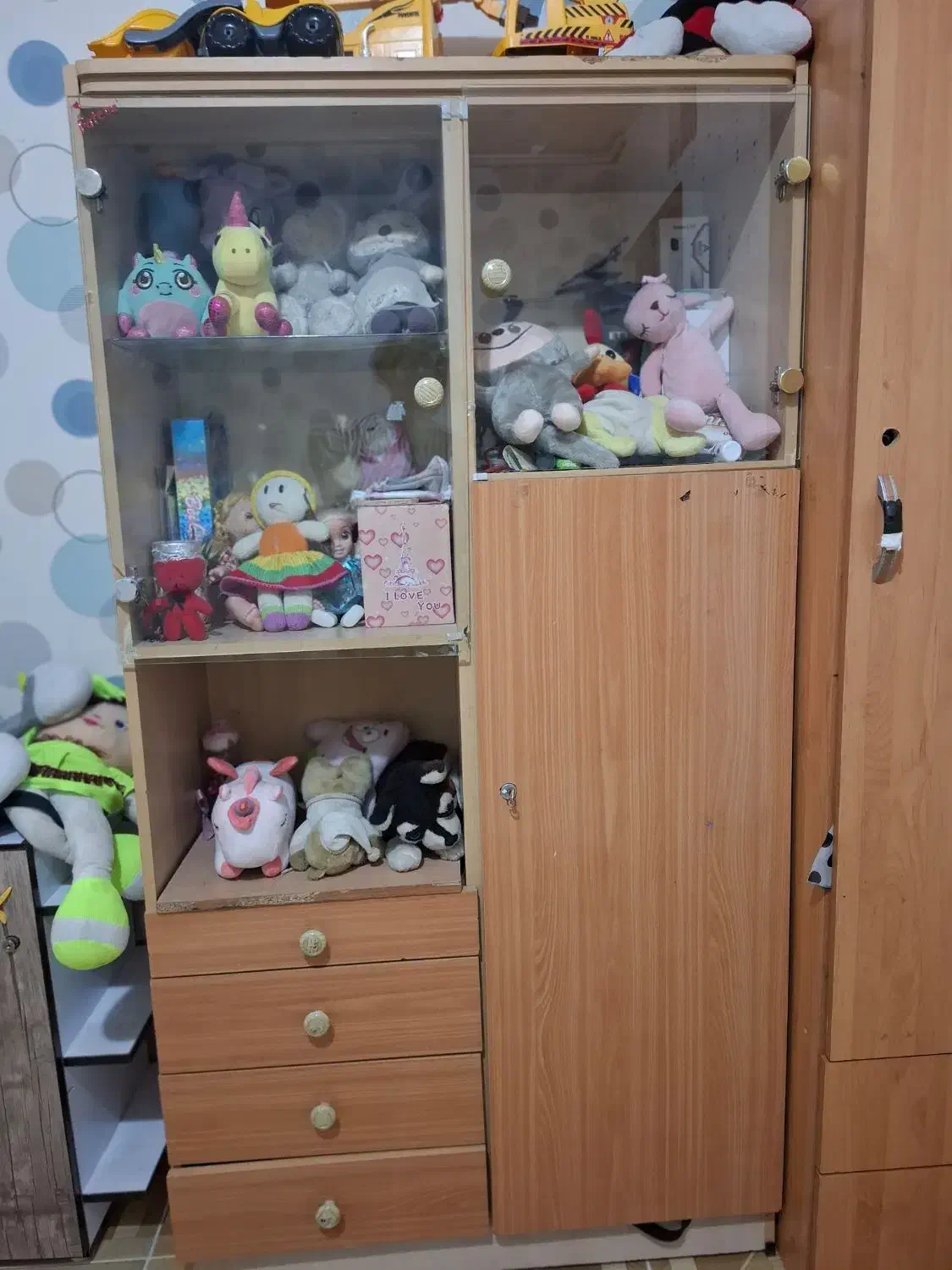 کمد و تخت ام دی اف|جاکفشی، کمد، دراور|خرمآباد, |دیوار