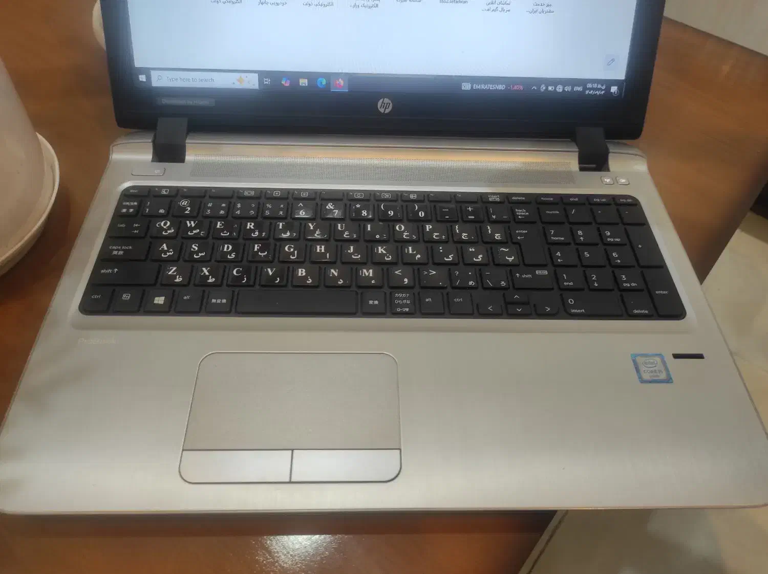لپتاپ HP probook 450 G3 خیلی تمیز i5|رایانه همراه|مشهد, رضاییه|دیوار