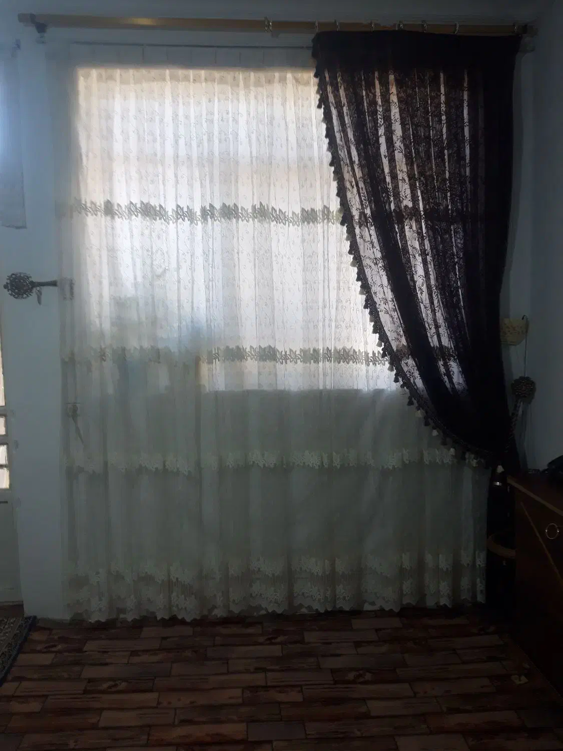 پرده وشال دومتر وبیست|پرده، رانر، رومیزی|کنگاور, |دیوار