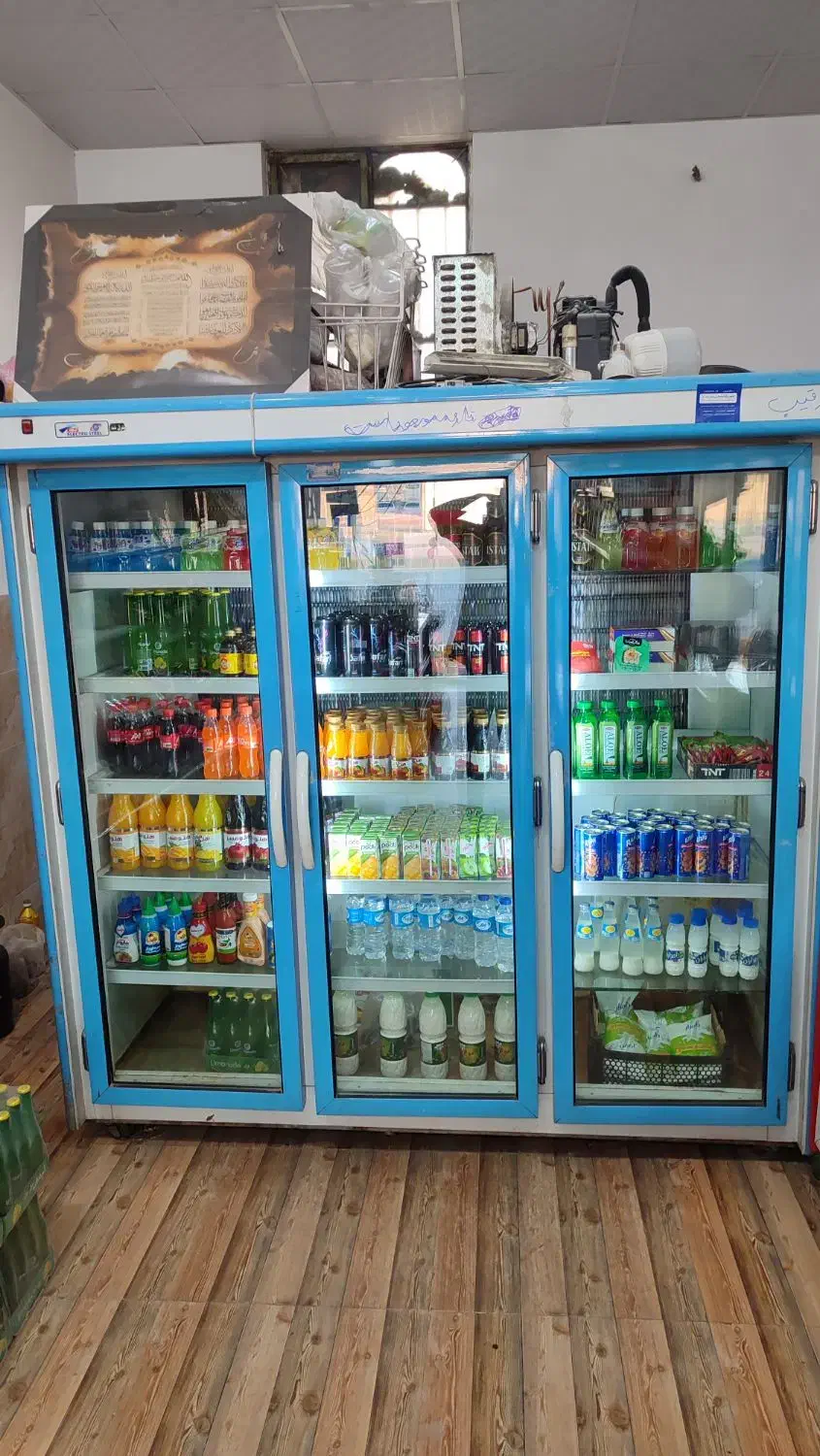 یک عدد یخچال سه درب بدون پوسیدگی|فروشگاه و مغازه|بم, |دیوار