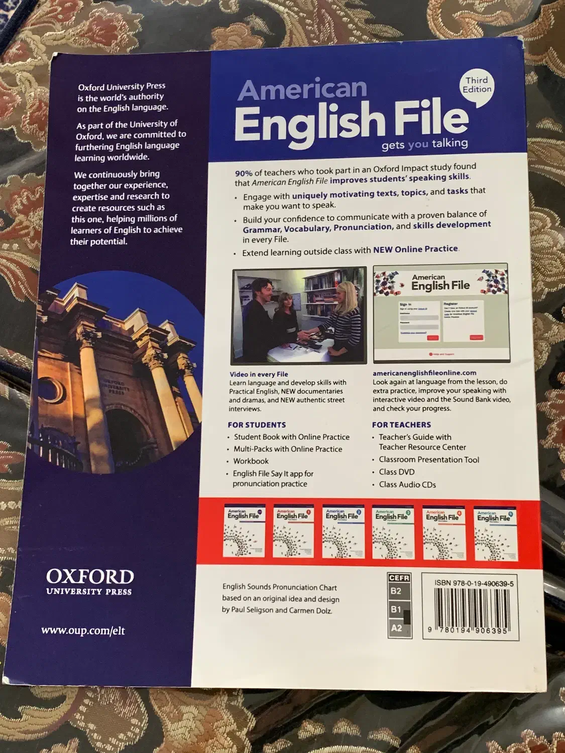 کتاب زبان american english file 2|کتاب و مجله آموزشی|بروجرد, |دیوار