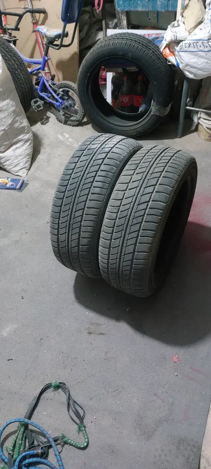 یک جفت لاستیک ۵۰درصد سواری سمندبرند بارز|قطعات یدکی و لوازم جانبی|پاکدشت, پاکدشت (مامازند)|دیوار