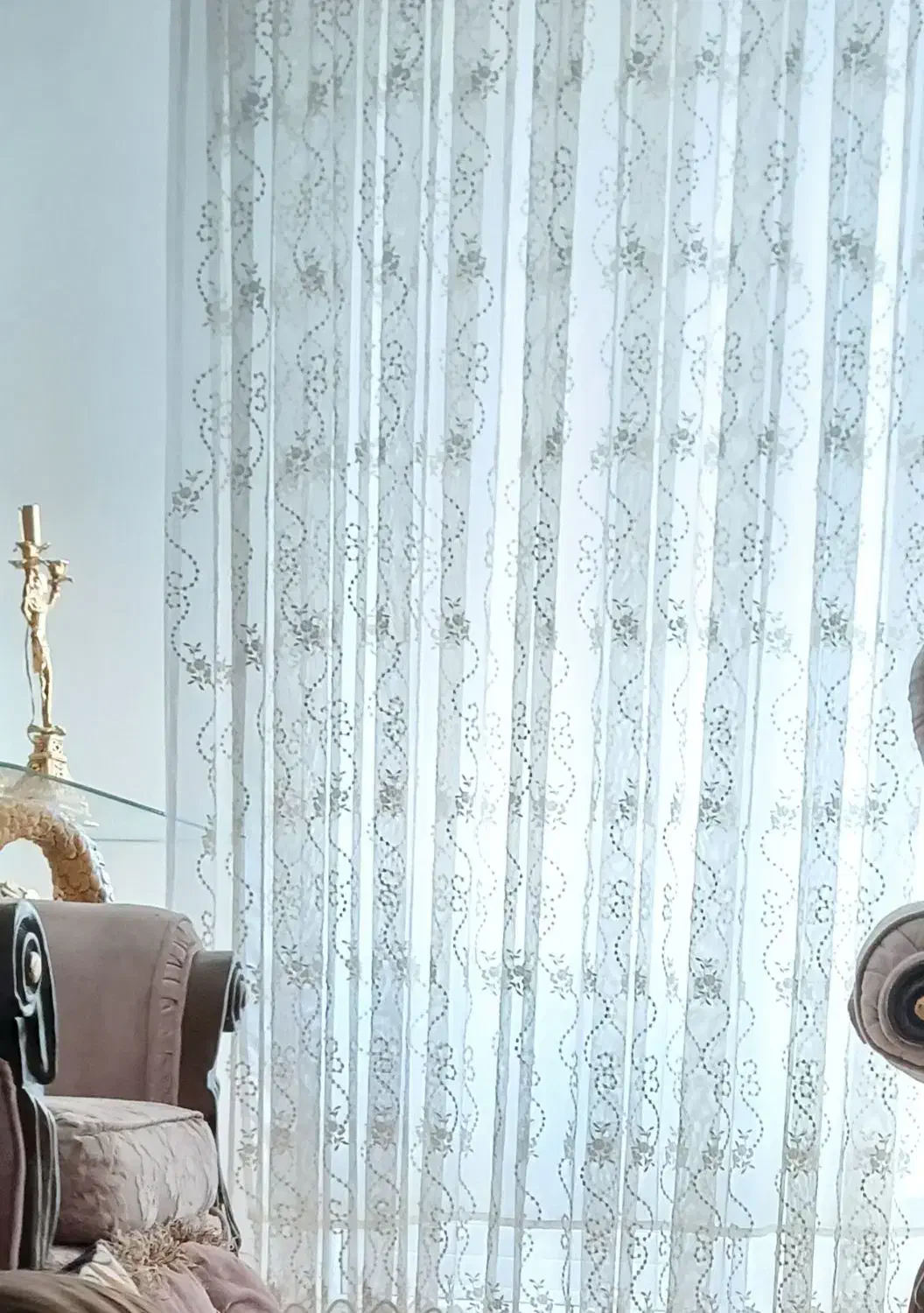 پرده پذیرایی به همراه والان به فروش میرسد|پرده، رانر، رومیزی|سراب, |دیوار